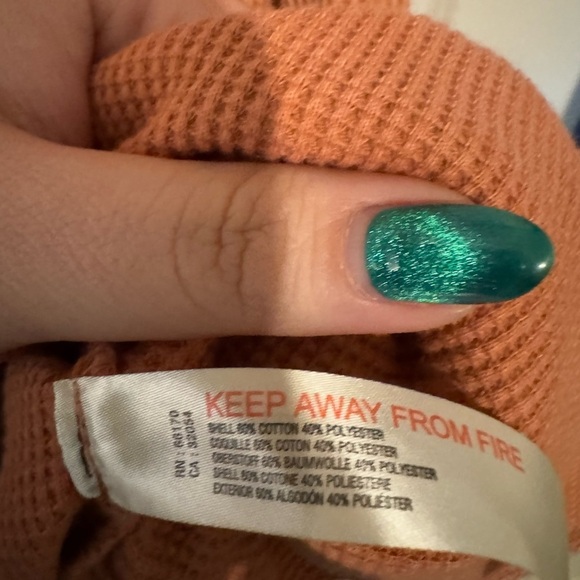 Anthropologie Daily Practice Sundarban Midi Dress Orange Pink Tank Medium EUC - Picture 9 of 9